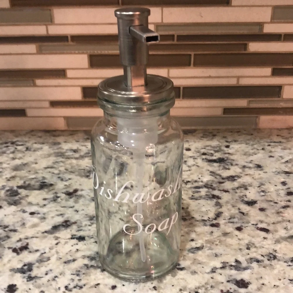 Dishwashing And Hand Soap Pump Dispenser Holder Decor Kitchen Set of 2?